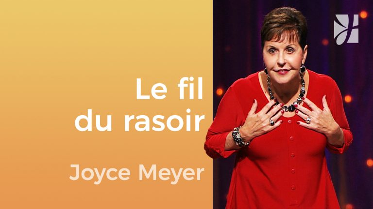 Marcher sur le fil du rasoir