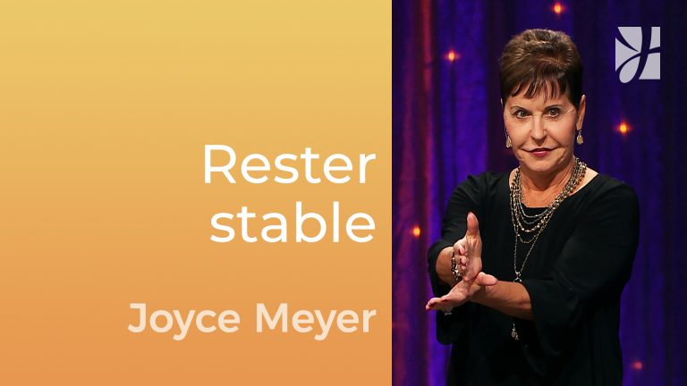 L’importance d’être stable