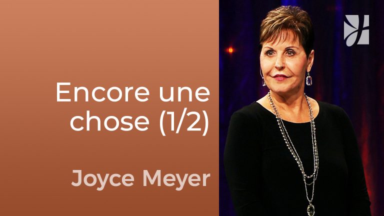 Il vous manque encore une chose (1/2)