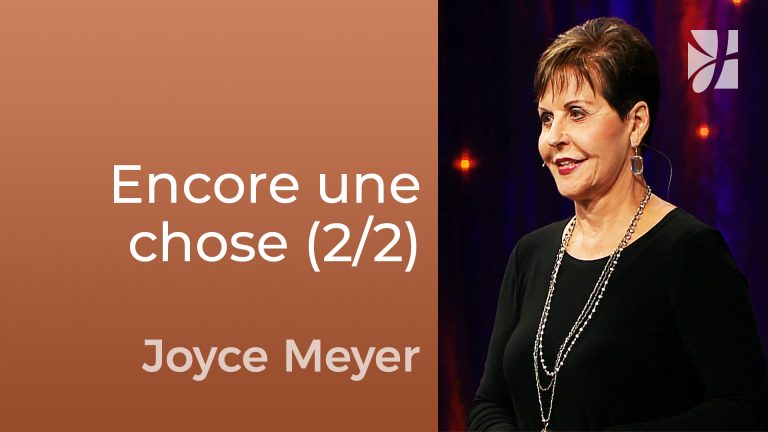 Il vous manque encore une chose (2/2)