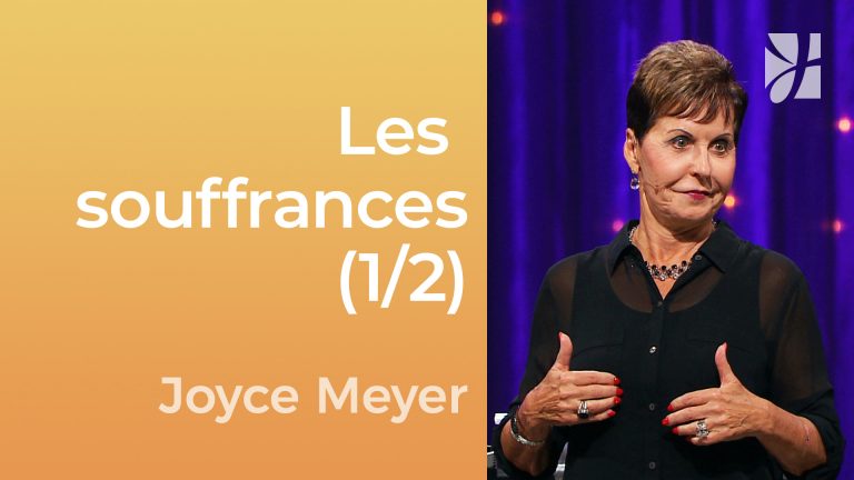 Ne gaspillez pas votre souffrance (1/2)