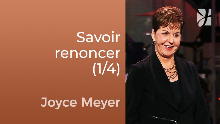 Renoncement aux oeuvres mortes (1/4)