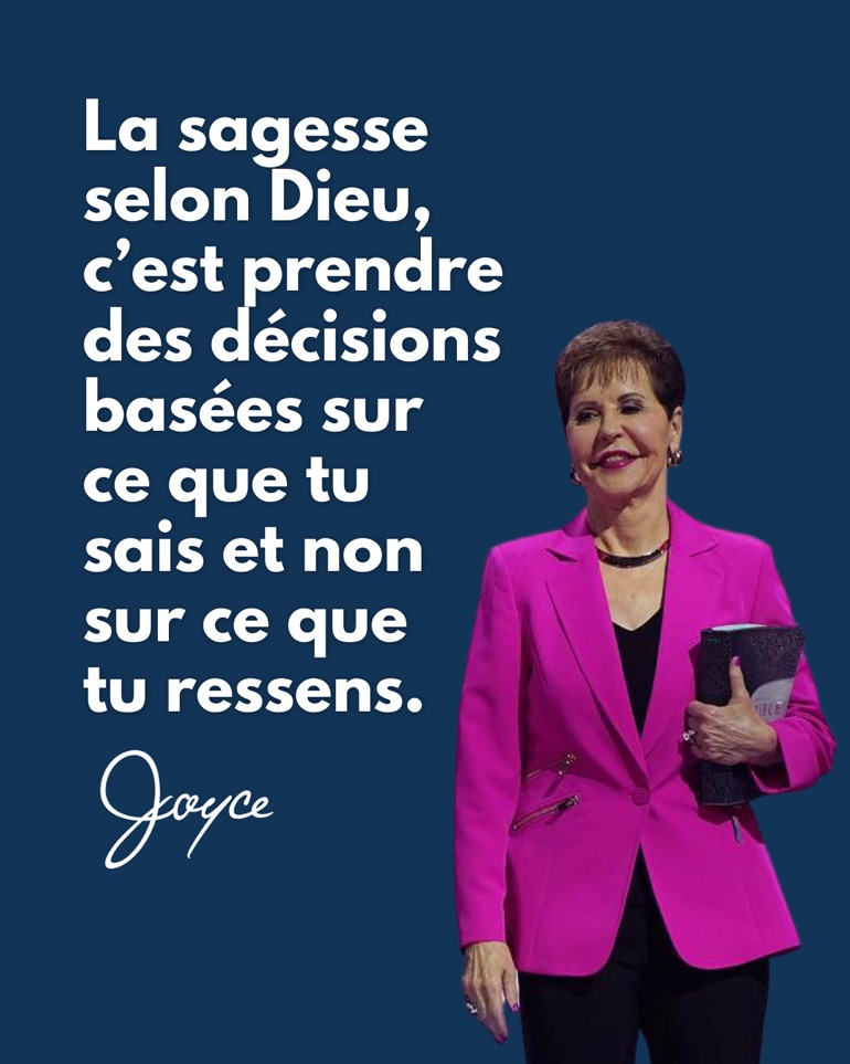 Social Media Joyce Meyer aout 2026 Newsletter